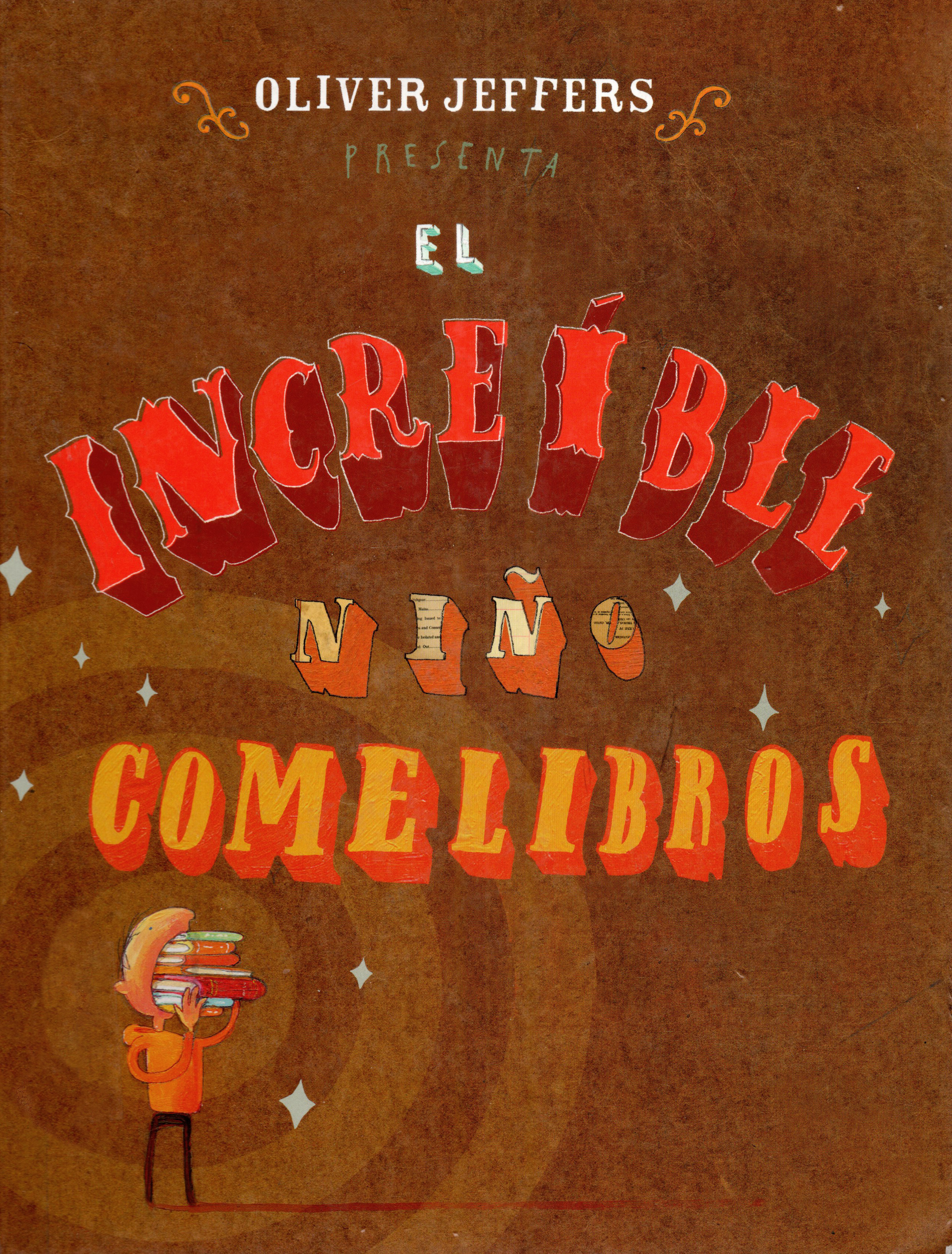 Portada de El increible nino comelibros
